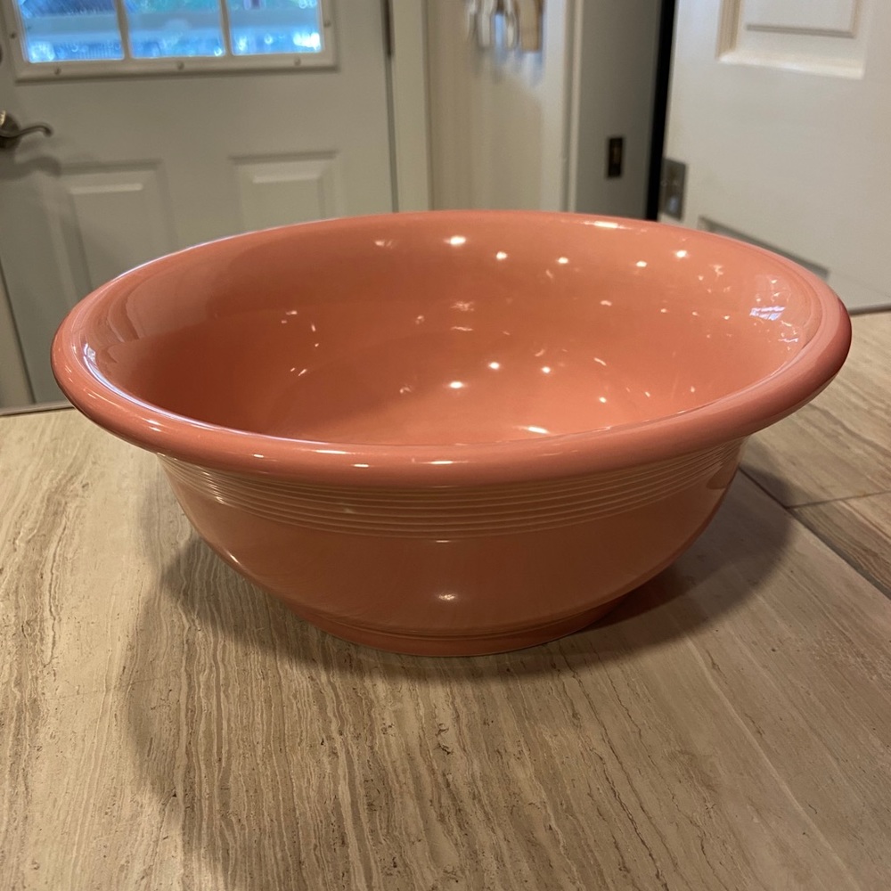 Fiestaware retired rose small serving bowl
